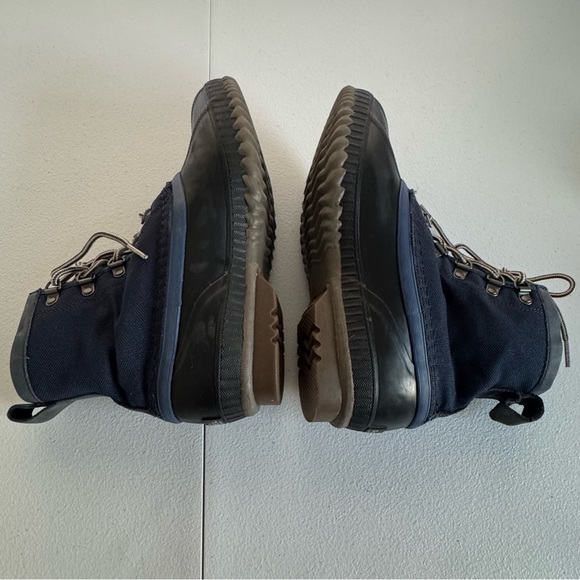 Sorel Men's Cheyanne Blue And Black Waterproof Duck Boot Size 8 - Picture 5 of 10